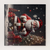 Puzzle Noël père Noël (Horizontal)