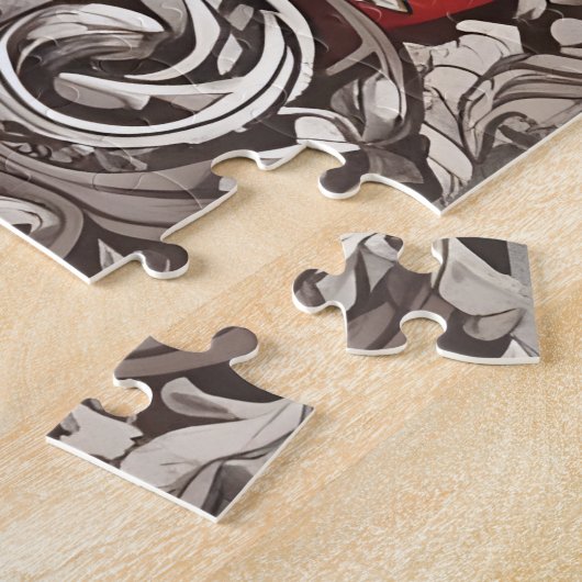 Puzzle Noël Père Noël (Côté)