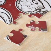 Puzzle Noël Père Noël (Côté)