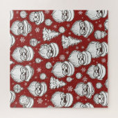 Puzzle Noël Père Noël (Horizontal)