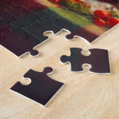 Puzzle Noël Père Noël avec Chiens 5 (Côté)