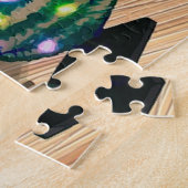 Puzzle Noël Père Noël Elfes Monogramme Tradition folklori (Côté)