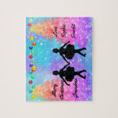 Puzzle Noël personnalisé (Vertical)