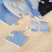 Puzzle Noël Phare de vacances Caniche (Côté)