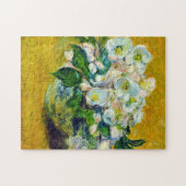 Puzzle Noël Rose Monet Art (Horizontal)