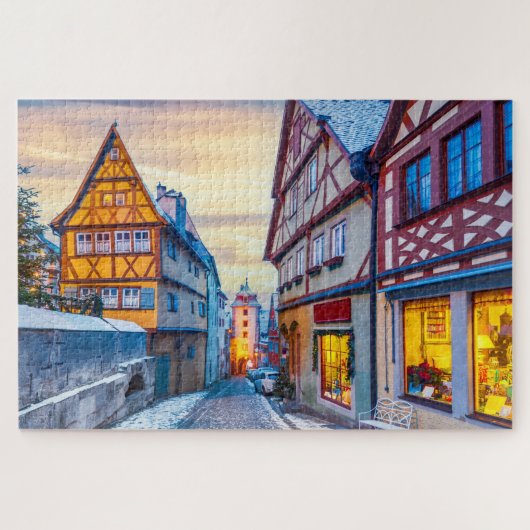 Puzzle Noël Rothenburg ob de Tauber (Horizontal)