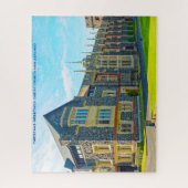 Puzzle Noël Salutations Christ Church Nouvelle-Zélande (Vertical)