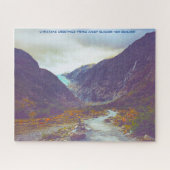 Puzzle Noël Salutations Franz Josef Glacier (Horizontal)