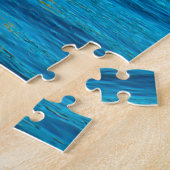 Puzzle Noël Salutations Lac Wanaka Nouvelle-Zélande (Côté)