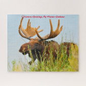 Puzzle Noël Salutations Mon Hunter Gatherer (Horizontal)