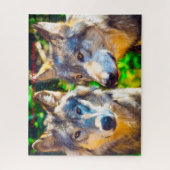 Puzzle Noël Salutations Mon Hunter Gatherer (Vertical)