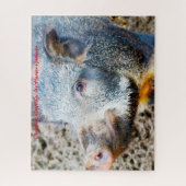 Puzzle Noël Salutations Mon Hunter Gatherer (Vertical)