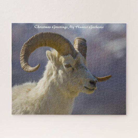 Puzzle Noël Salutations Mon Hunter Gatherer (Horizontal)