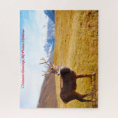 Puzzle Noël Salutations Mon Hunter Gatherer (Vertical)