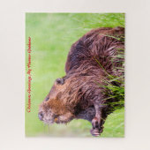 Puzzle Noël Salutations Mon Hunter Gatherer (Vertical)