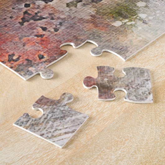 Puzzle Noël Salutations Mon Hunter Gatherer (Côté)