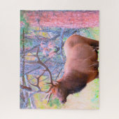 Puzzle Noël Salutations Mon Hunter Gatherer (Vertical)