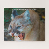 Puzzle Noël Salutations Mon Hunter Gatherer (Horizontal)