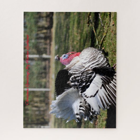 Puzzle Noël Salutations Mon Hunter Gatherer (Vertical)