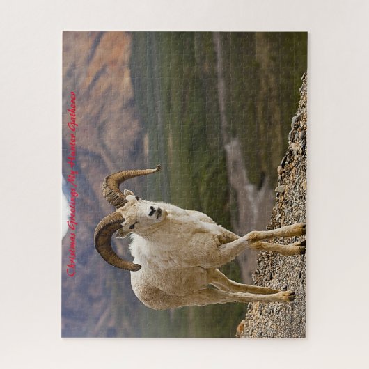 Puzzle Noël Salutations Mon Hunter Gatherer (Vertical)