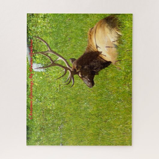 Puzzle Noël Salutations Mon Hunter Gatherer (Vertical)