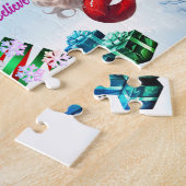 Puzzle Noël sirène  (Côté)