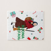 Puzzle noël sorcière buona Befana (Horizontal)