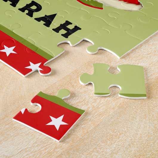 Puzzle Noël vacances couple (Côté)