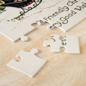 Puzzle Noël victorien de pays (Côté)