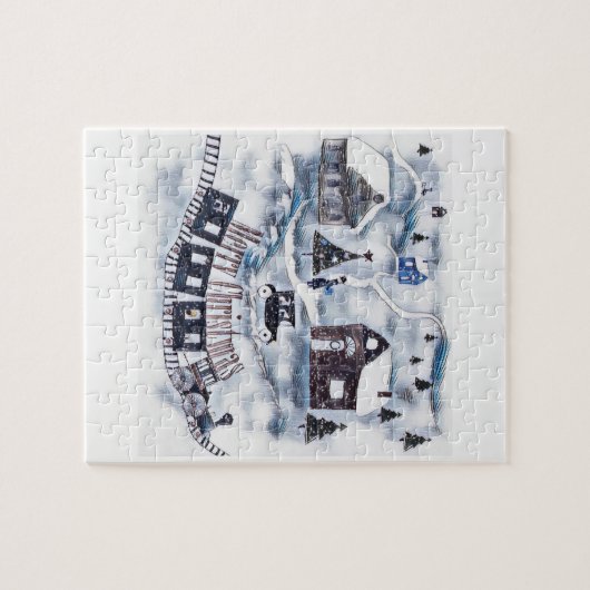 Puzzle Noël, Vintage (Horizontal)