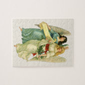 Puzzle Noël Vintage, Angélique Victorien (Horizontal)