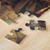 Puzzle Noël vintage, couple d'amour et de romance (Côté)