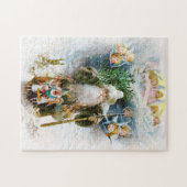 Puzzle Noël vintage de père (Horizontal)
