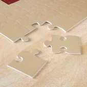 Puzzle Noël vintage de Washington, DC avec amour (Côté)
