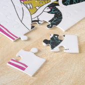 Puzzle Noël Vintage, Fancy Victorian Town People (Côté)