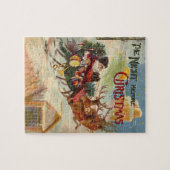 Puzzle Noël vintage, la veille de Noël (Horizontal)