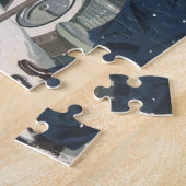 Puzzle Noël Vintage, Shopping Présente Policeman (Côté)