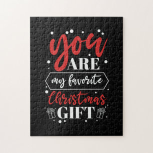 Puzzle Noël Vous êtes mon cadeau de Noël préféré
