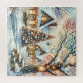 Puzzle Noël Whimsical Folk Village (Horizontal)