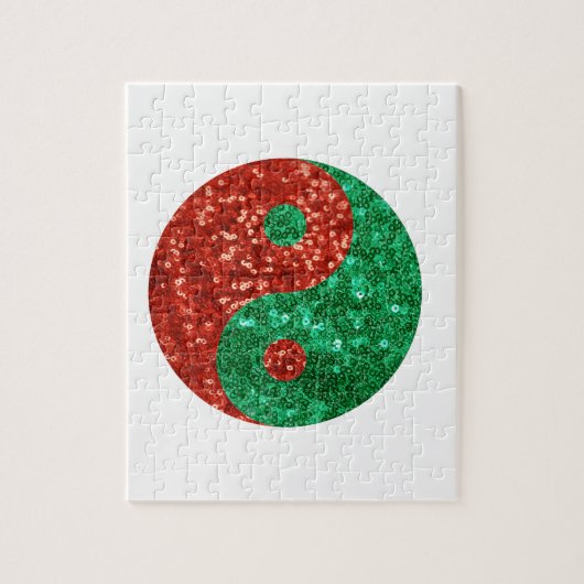 Puzzle noël yin yang (Vertical)