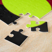 Puzzle Noir avec grandes formes et couleurs (Côté)