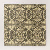 Puzzle Noir, Beige, Gris, Sepia, Motif miroir / (Horizontal)