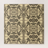 Puzzle Noir, Beige, Gris, Sepia, Motif miroir / (Vertical)