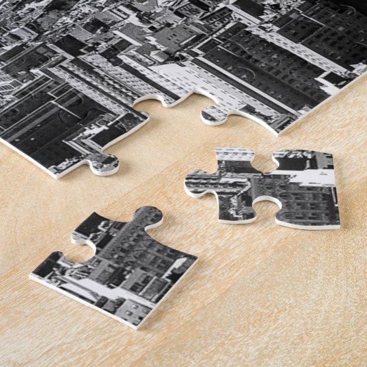 Puzzle Noir blanc New York City Manhattan (Côté)