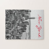 Puzzle Noir blanc New York City Manhattan (Horizontal)