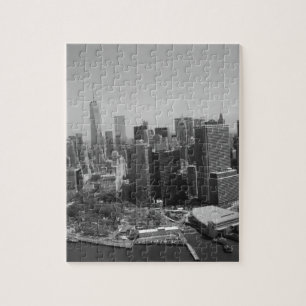 Puzzle Noir blanc New York City Skyline