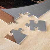 Puzzle Noir-chiffre amphora dépeignant Ajax et Achille, (Côté)