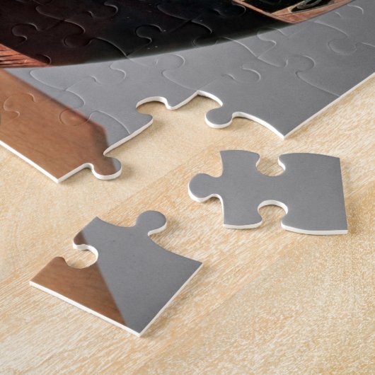 Puzzle Noir-chiffre amphora dépeignant Ajax et Achille, (Côté)