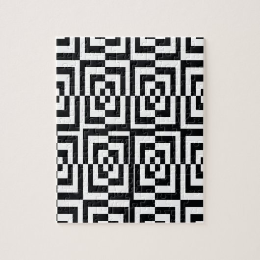 Puzzle Noir confus olographe (Vertical)