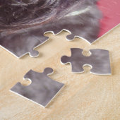 Puzzle noir de chien de Terrier d'écossais (Côté)
